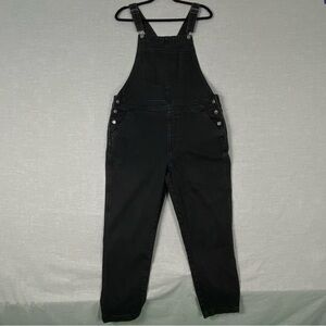 Old Navy Black Overalls Classic Denim Style